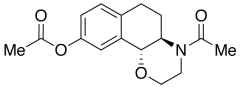4,9-Diacetyl (+)-3,4,4a,5,6,10b-Hexahydro-2H-naphtho[1,2-b][1,4]oxazin-9-ol