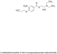 2-(Diethylamino)ethyl 3-Nitro-4-propoxybenzoate Hydrochloride