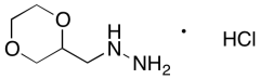 (1,4-dioxan-2-ylmethyl)hydrazine hydrochloride