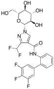 3-(Difluoromethyl)-N-(3',4',5'-trifluoro-[1,1'-biphenyl]-2-yl)-1-((2R,3R,4S,5S,6R)-3,4,5-t