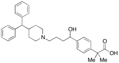 4-[4-[4-(Diphenylmethyl)-1-piperidinyl]-1-hydroxybutyl]-&alpha;,&alpha;-dimethylbe
