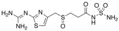 3-[2-(Diaminomethyleneamino)-1,3-thiazol-4-ylmethylsulphinyl]-N-sulphamoylpropanamide (Fa