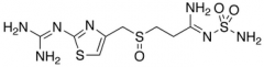 3-[2-(Diaminomethyleneamino)-1,3-thiazol-4-ylmethylsulphinyl]-N-sulphamoylpropanamidineF