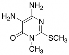 5,6-Diamino-3-methyl-2-methylthio-4(3H)pyrimidinone