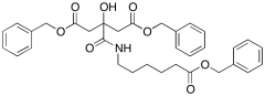 Dibenzyl 3-((6-Benzyloxy)-6-oxohexyl)carbamoyl)-3-hydroxypentanedioate