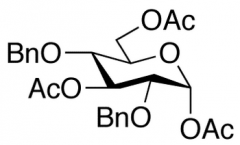 2,4-Di-O-benzyl-1,3,6-tri-O-acetyl-&alpha;-D-glucopyranose