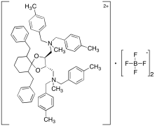 6,10-Dibenzyl-N,N-dimethyl-N,N,N,N-tetrakis(4-methylbenzyl)-1,4-dioxaspiro[4.5]decane-(2S,