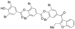 2,6-Dibromo-4-((2,6-dibromo-4-(2-ethylbenzofuran-3-carbonyl)phenoxy)carbonyl)phenyl 3,5-Di
