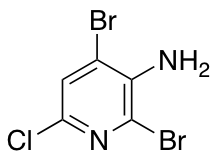 2,4-Dibromo-6-chloropyridin-3-amine