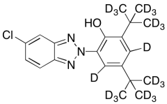 2,4-Di-tert-butyl-6-(5-chloro-2H-benzotriazol-2-yl)phenol-d20