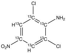 2,​6-​Dichloro-​4-​nitroaniline-13C6 (Dichloran-13C6)