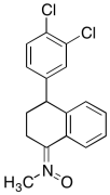 N-[4-(3,4-Dichlorophenyl)-3,4-dihydro-1(2H)-naphthalenylidene]methanamine N-Oxide
