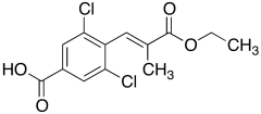(E)​-​3,​5-​Dichloro-​4-​(3-​ethoxy-​2-​methyl-​3-​oxoprop-​1-​en