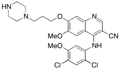 4-[(2,4-Dichloro-5-methoxyphenyl)amino]-6-methoxy-7-[3-(1-piperazinyl)propoxy]-3-quinoline