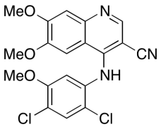 4-[(2,4-Dichloro-5-methoxyphenyl)amino]-6,7-dimethoxy-3-quinolinecarbonitrile