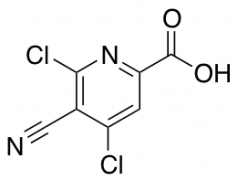 4,6-Dichloro-5-cyanopicolinic Acid
