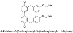 4,4'-Dichloro-3-(3-ethoxybenzyl)-3'-(4-ethoxybenzyl)-1,1'-biphenyl