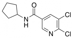 5,6-Dichloro-N-cyclopentylpyridine-3-carboxamide
