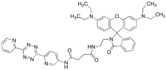 N1-[2-[3',6'-bis(diethylamino)-3-oxospiro[1H-isoindole-1,9'-[9H]xanthene]-2(2H)-yl]ethyl]-