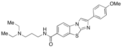 N-(3-(Diethylamino)propyl)-2-(4-methoxyphenyl)benzo[d]imidazo[2,1-b]thiazole-7-carboxamide