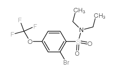 N,N-Diethyl 2-Bromo-4-trifluoromethoxybenzenesulfonamide