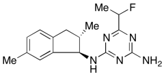 N2-[(1R,2S)-2,3-Dihydro-2,6-dimethyl-1H-inden-1-yl]-6-(1-fluoroethyl)-1,3,5-triazine-2,4-d