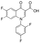1-(2,4-Difluorophenyl)-6,7-difluoro-1,4-dihydro-4-oxo-3-quinolinecarboxylic Acid