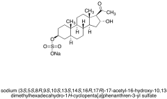 3&beta;,16&alpha;-Dihydroxy-5&alpha;-pregnan-20-one 3-sulfate Sodium Salt