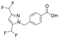 4-{[3,5-Bis(difluoromethyl)-1H-pyrazol-1-yl]methyl}benzoic Acid