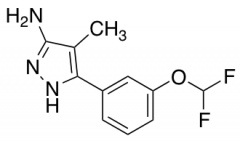 3-[3-(Difluoromethoxy)phenyl]-4-methyl-1H-pyrazol-5-amine