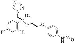 (5R-cis)-4-[5-(2,4-Difluorophenyl)-5-[1,2,4]triazol-1-ylmethyltetrahydrofuran-3-ylmethyl]m