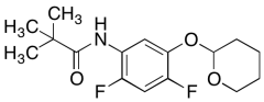 N-(2,4-Difluoro-5-((tetrahydro-2H-pyran-2-yl)oxy)phenyl)pivalamide