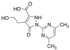 1-(4,6-Dimethylpyrimidin-2-yl)-4-(2-hydroxyethyl)-5-oxo-2,5-dihydro-1H-pyrazole-3-carboxyl