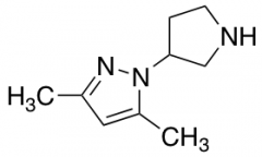 3,5-Dimethyl-1-pyrrolidin-3-yl-1h-pyrazole