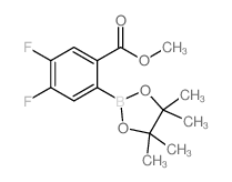 4,5-Difluoro-2-(methoxycarbonyl)phenylboronic acid pinacol ester