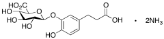 Dihydro Caffeic Acid 3-O-&beta;-D-Glucuronide Diammonium Salt