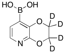 2,3-dihydro-8-(boronic acid)-1,4-Dioxino[2,3-b]pyridine-d4