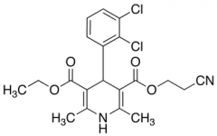 1,4-Dihydro-2,6-dimethyl-3-(2-cyanoethoxycarbonyl)-5-ethoxycarbonyl-4-(2,3-dichlorophenyl)