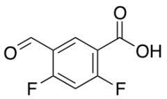 2,4-Difluoro-5-formylbenzoic Acid