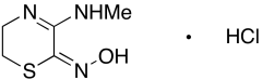 5,6-Dihydro-3-(methylamino)-2H-1,4-thiazin-2-one Oxime Hydrochloride