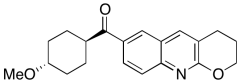 (3,4-Dihydro-2H-pyrano[2,3-b]quinolin-7-yl)(trans-4-methoxycyclohexyl)methanone