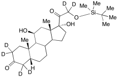 5&beta;-Dihydrocortisol 21-O-tert-Butyldimethylsilyl Ether-d6