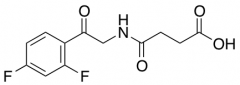 3-{[2-(2,4-Difluorophenyl)-2-oxoethyl]carbamoyl}propanoic Acid