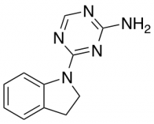 4-(2,3-Dihydro-1H-indol-1-yl)-1,3,5-triazin-2-amine