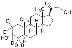 3&alpha;,21-Dihydroxy-5&alpha;-pregnan-20-one-d5