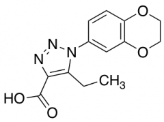 1-(2,3-Dihydro-1,4-benzodioxin-6-yl)-5-ethyl-1H-1,2,3-triazole-4-carboxylic Acid