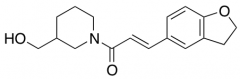 3-(2,3-Dihydro-1-benzofuran-5-yl)-1-[3-(hydroxymethyl)piperidin-1-yl]prop-2-en-1-one