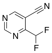 4-Difluoromethyl-pyrimidine-5-carbonitrile