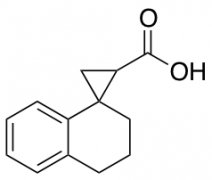 3',4'-dihydro-2'H-spiro[cyclopropane-1,1'-naphthalene]-3-carboxylic acid