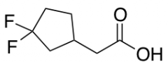 2-(3,3-difluorocyclopentyl)acetic acid